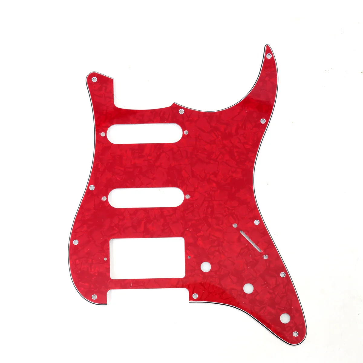 Musiclily HSS 11 отверстие гитары Страт накладку для Fender США/мексиканский сделано