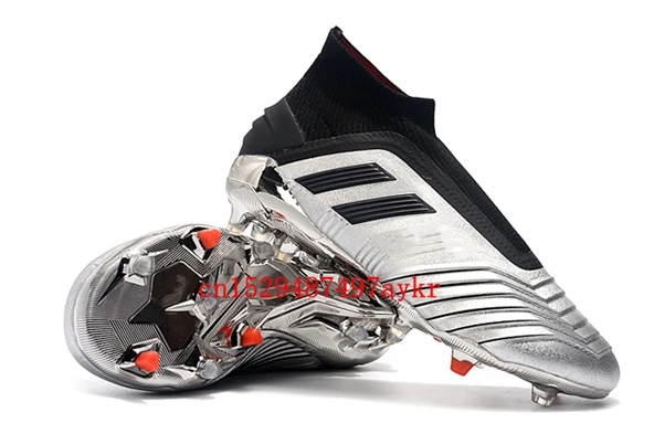 

Chaussures de Football pour hommes, crampons à cheville haute, baskets de Sport d'entraînement, livraison directe