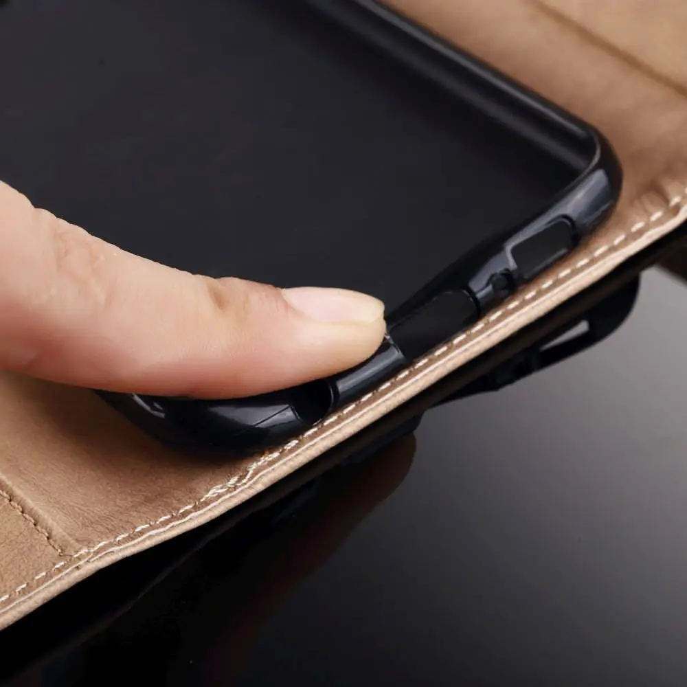 LLZ.COQUE Luxury Flip Wallet Leather Case for Samsung S10 S9 Plus S10E S8 S7 Edge Note 10 5G Bag Magnetic Cover Card Holder Capa |
