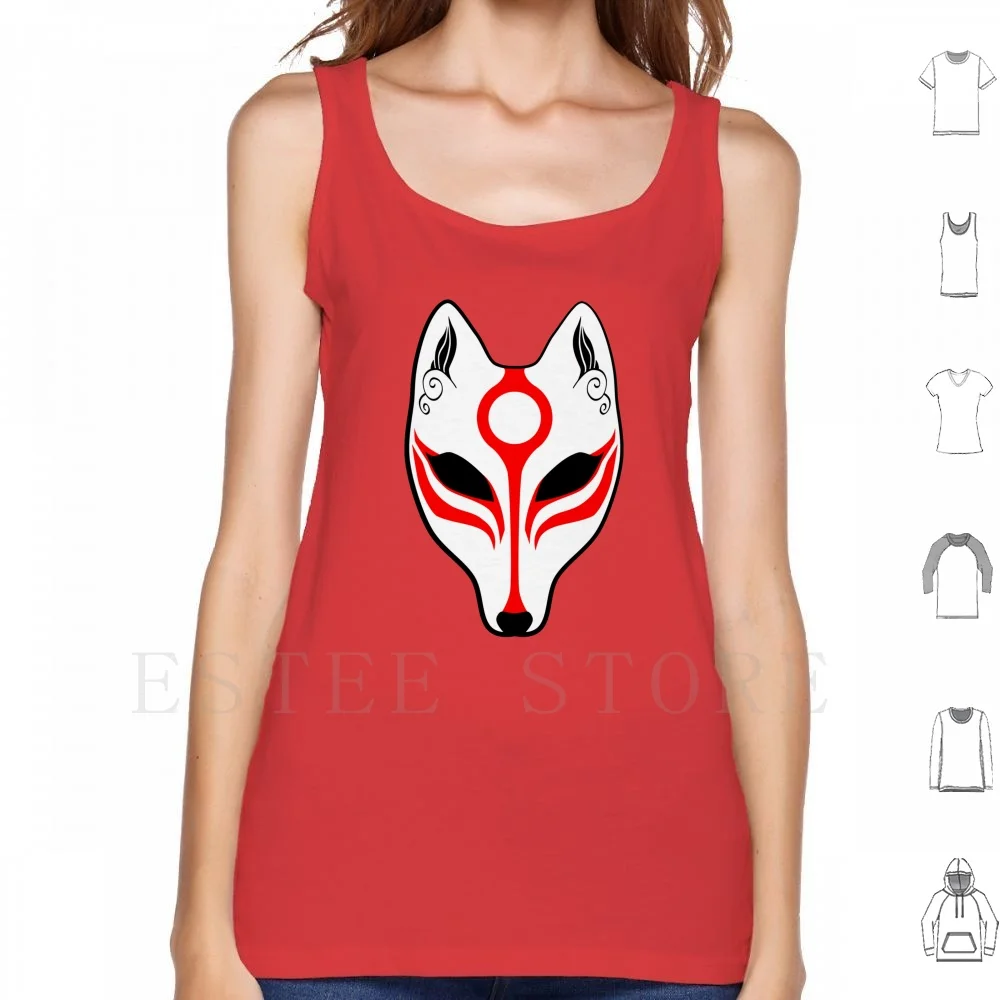 

Хлопковые майки Kitsune