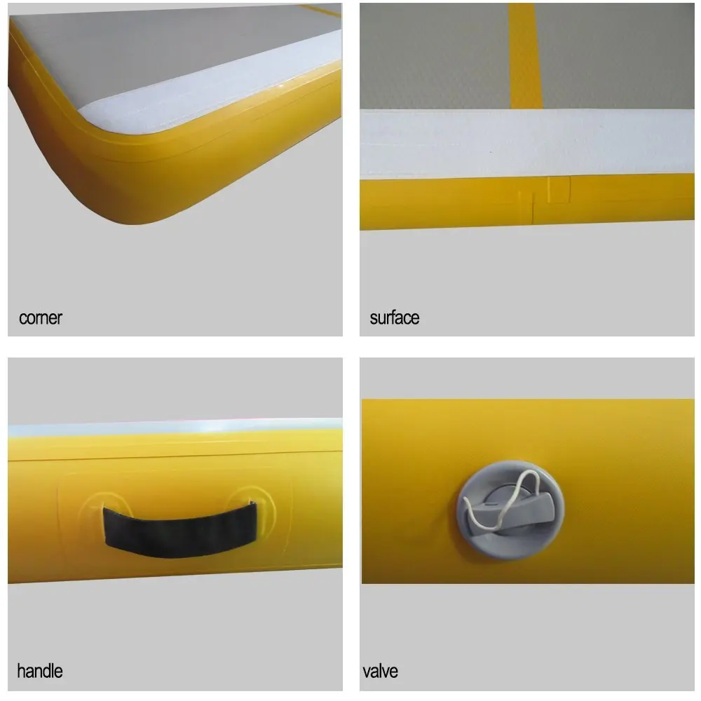 Продажа Коврик для гимнастики с воздушным треком толщиной 8 дюймов, коврик для воздушного трека длиной 23 фута, воздушный коврик для гимнастики с эле...