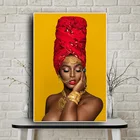Черно-золотые сексуальные обнаженные африканские фотообои и принты настенные картины для гостиной домашний Декор (без рамки)