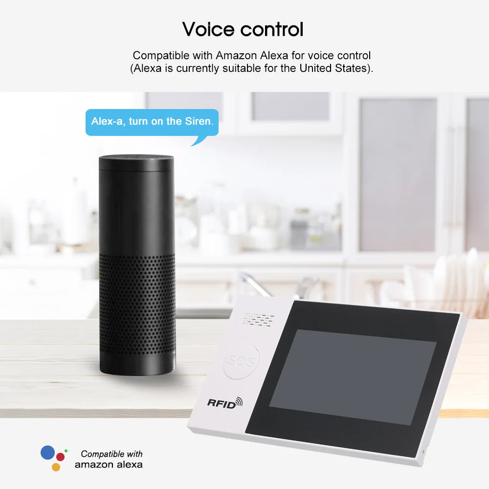 Сигнализация дверная Беспроводная с автоматическим набором 433 МГц Wi-Fi GSM GPRS 2G SMS |