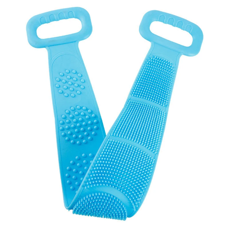 

Silicone Body Belt Wash Bath Brush Belt Shower Long Silicone Exfoliating Back