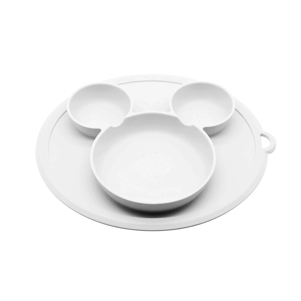 Детская силиконовая тарелка стандартная чаша Детские Силиконовые блюда детская