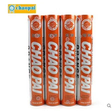 5 трубок/лот Волан для бадминтона оранжевый шаопай гусиное перо тренировочный