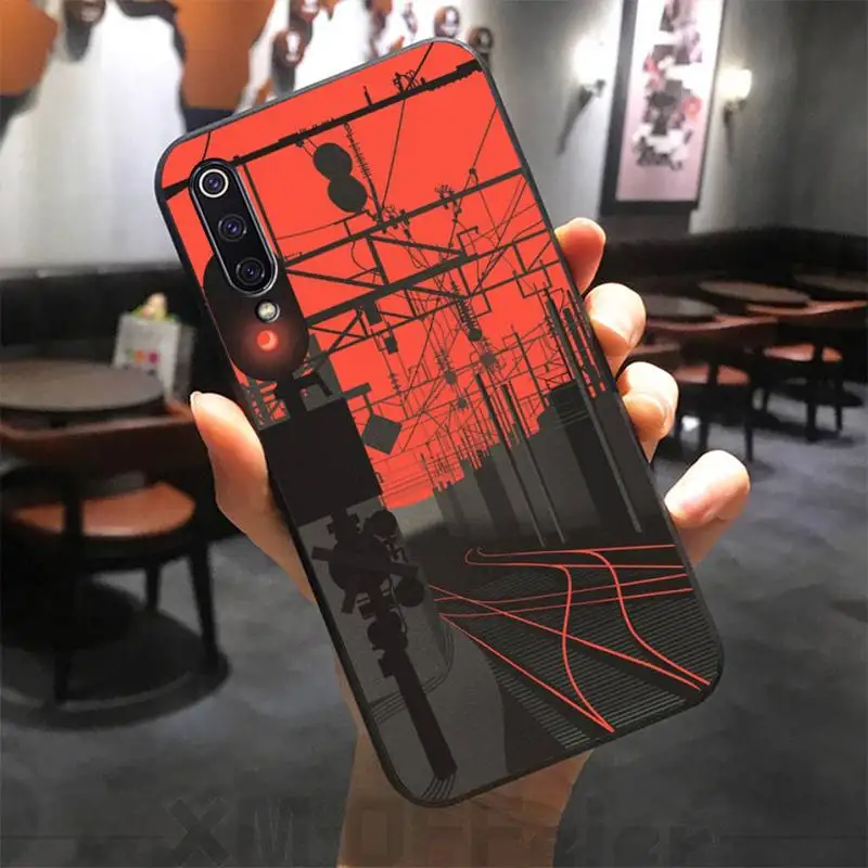 LJHYDFCNB модный тренд Железнодорожный полюс в сумерках Мягкий Силиконовый ТПУ чехол