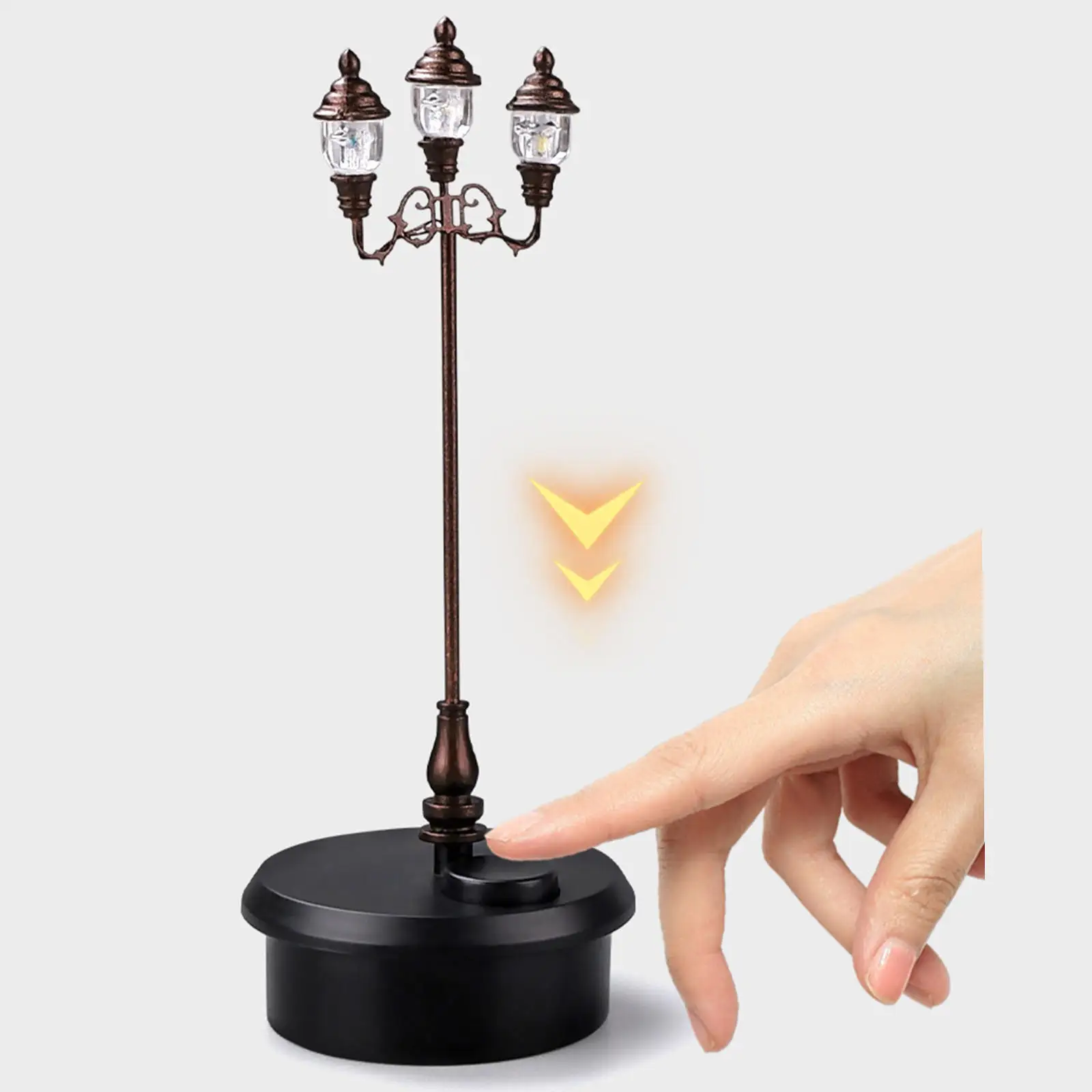 

1/32 Model Railway Train Lamp Post Street Lights DIY Micro Landscape Decoration