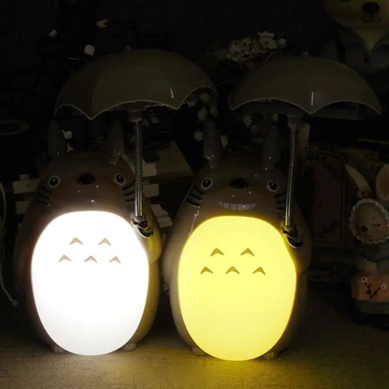 

Anime Night Lights Student Desk Lamps Home Decor Kids Bedside USB Charging Table Lights Birthday Gift For Children LED Toy Light