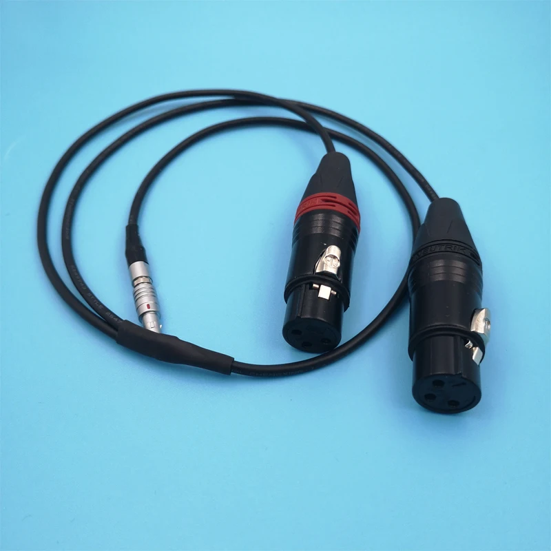 Мини аудио кабель ARRI ALEXA FGG 00 305 5 контактный штекер в Neutrik два 3pin XLR гнездовой