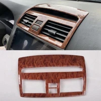 for toyota camry 2006 2011 1pc wood abs car front center air conditioning vent outlet cover trim car styling accessories