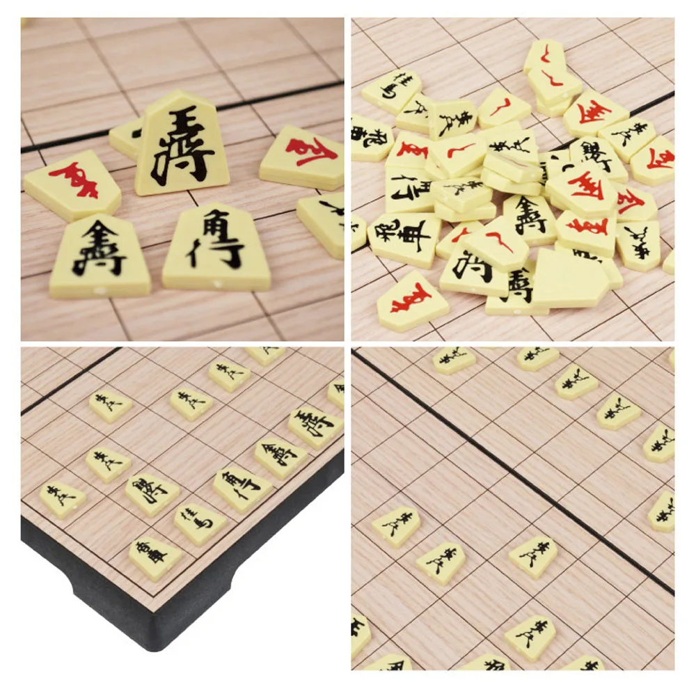 

Magnetics Janpanese Chess Portable Janpan Chess Set Folding Chess Children Gift Table Game