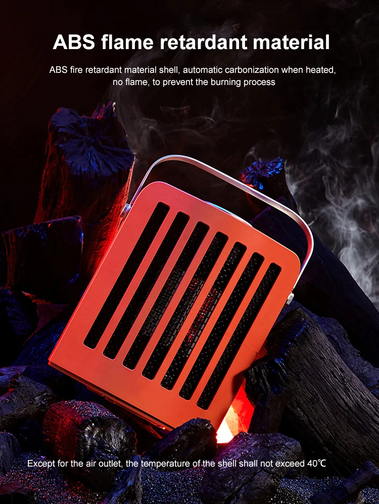

Heater Fan Desktop Machine Portable Electric Heater Fast and Energy-saving Winter PTC Ceramic Heater Heating Equipment
