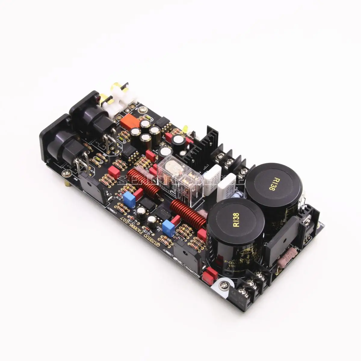 Сборка LM3886 Двухканальное питание усилитель плата односторонний сбалансированный XLR входной усилитель аудио Borad