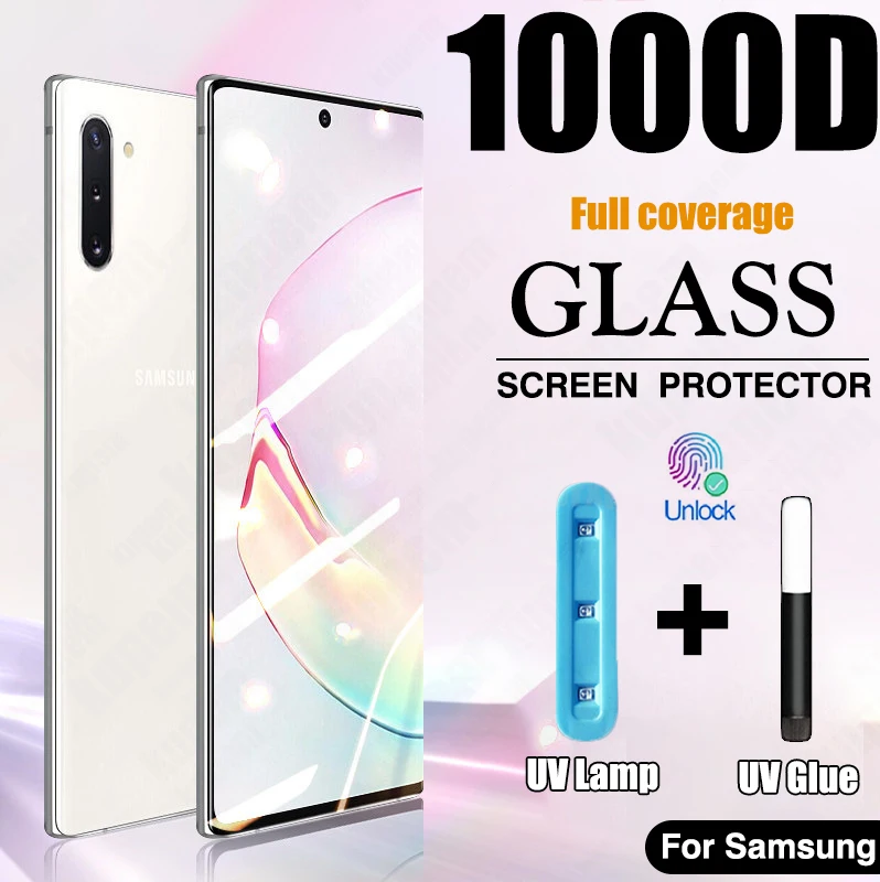 Защита экрана из закаленного стекла для Note 10 20 8 9 Plus | Мобильные телефоны и