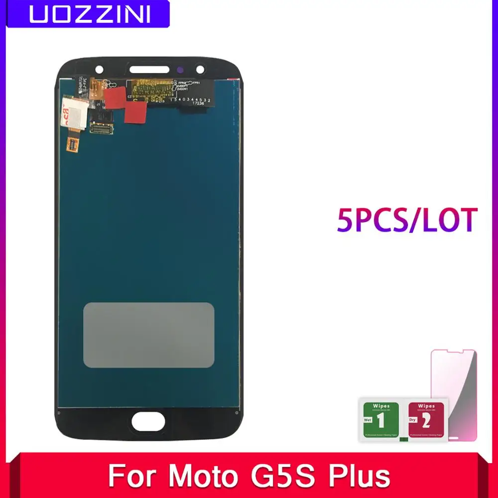5 шт. 100% протестированный ЖК дисплей для Motorola Moto G5S Plus XT1802 Xt1803 XT1805 Xt1086 сенсорный
