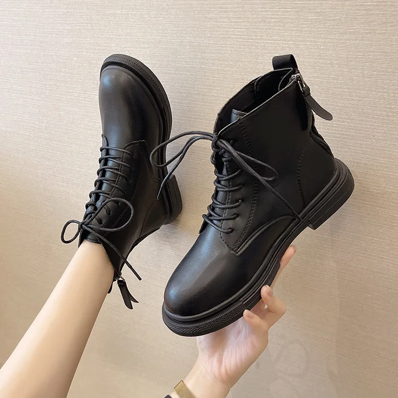 

Женские зимние кроссовки с мехом и плюшевой подкладкой, Дамская нескользящая обувь на плоской подошве, женские повседневные зимние ботинки...