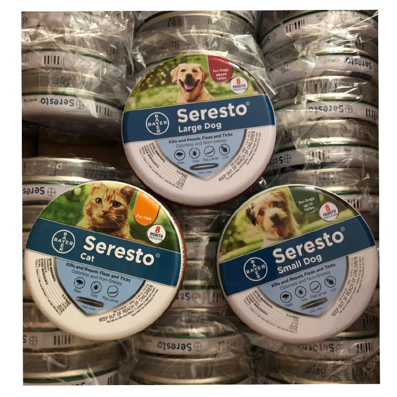 Seresto ветеринарии Блоха и тикание больших собак до 8 месяцев от блох клещей