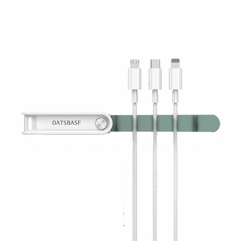 

cable holder Desktop organizer USB data cable storage arrangement artifact fixed anti-winding breaking protection headset