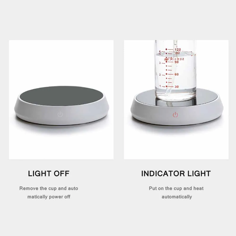 Новая кофейная кружка подогреватель для дома и офиса воды молока чая 2 подушки с