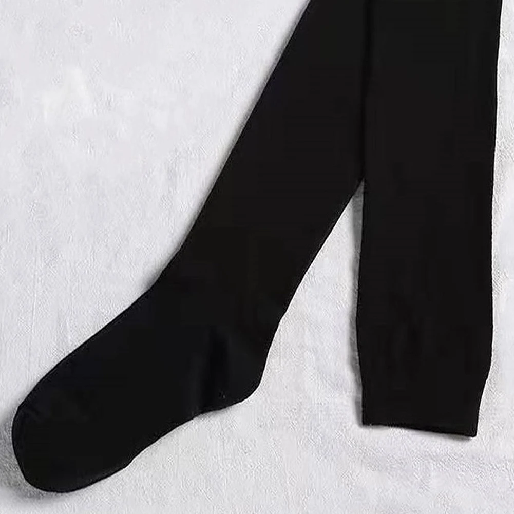 2019 новые женские зимние теплые вязаные высокие ботинки выше колена черные белые