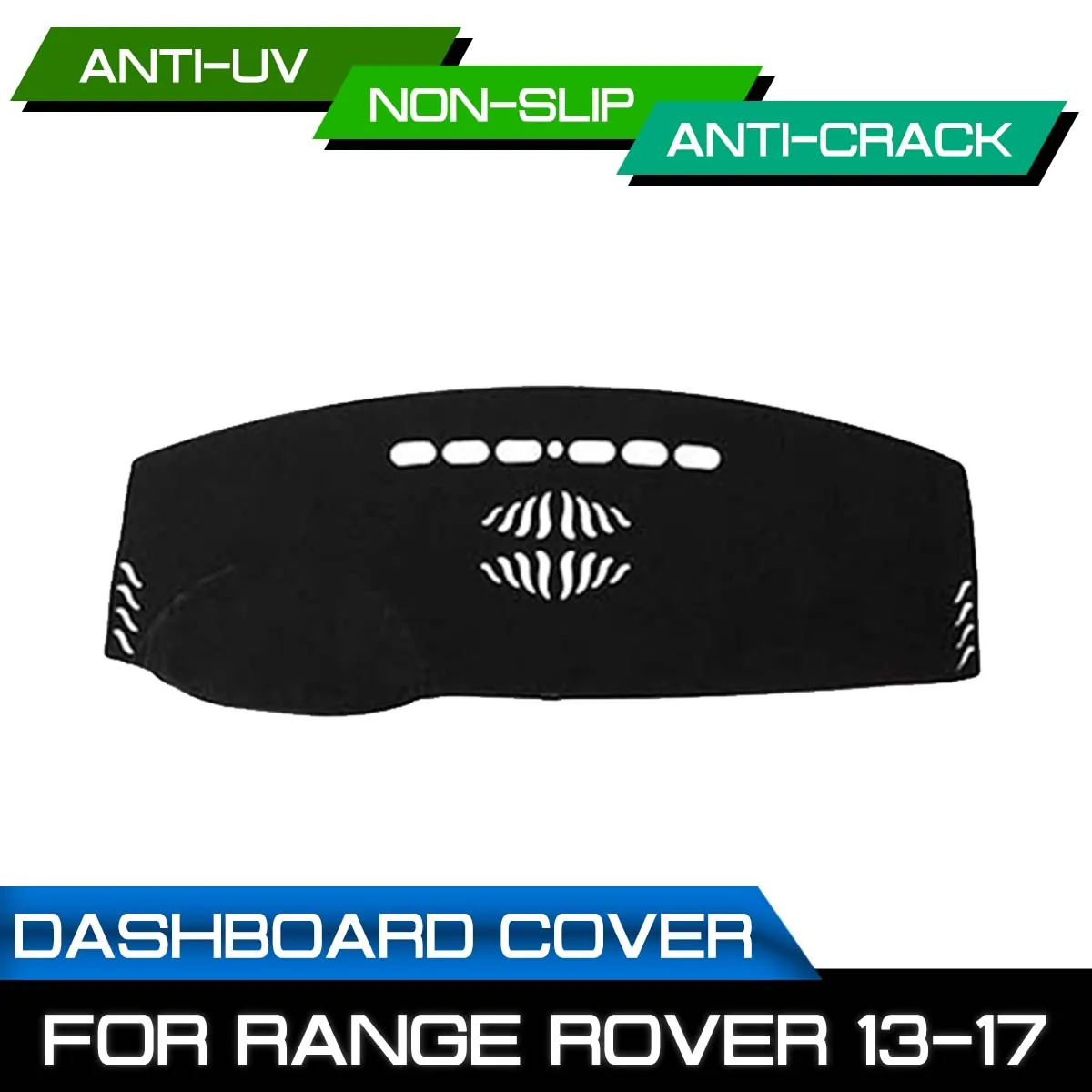 

Коврик для приборной панели автомобиля для Range Rover 2013, 2014, 2015, 2016, 2017, противоскользящий, защита от ультрафиолета