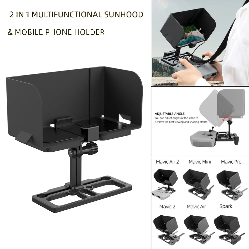 2 в 1 держатель для телефона с пультом дистанционного управления регулируемым