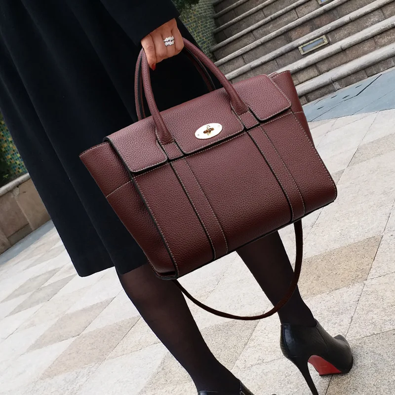 

100% Genuine Leather Handbags New Fashion Portable All-match Messenger Bag Large Capacity Designer Handbags High Quality Gg