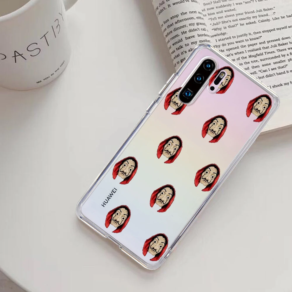 

2020 Spain TV La Casa de papel phone caseFor Huawei P40 Lite Case P20 P30 Pro P10 Honor 8X 10 20i Mate 20 Lite Silicone Funda