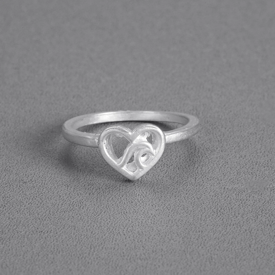 Cxwind модные волнистые обручальные кольца в форме сердца женские стиле бохо