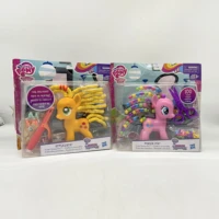 hasbro my little pony explore equestria 100beads pinkie pie applejack doll gifts toy model anime figures collect ornaments