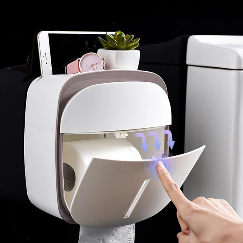 Современный держатель для туалетной бумаги ванная комната водонепроницаемая