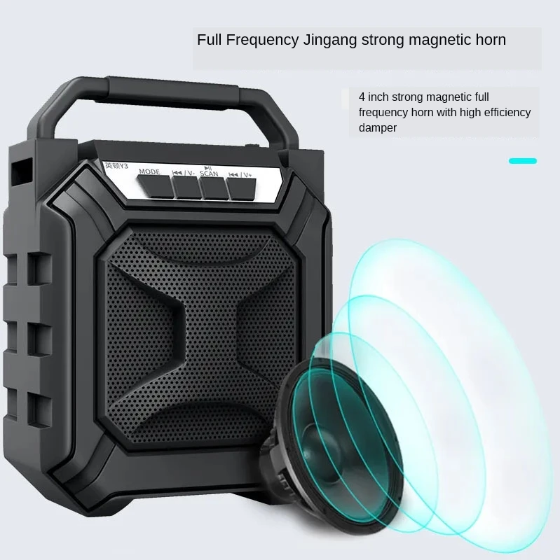 Новая маленький Bluetooth динамик Портативная карта U диск портативная будка аудио