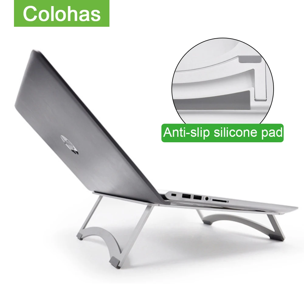 Складная подставка для ноутбука регулируемый держатель Macbook Air Pro портативный
