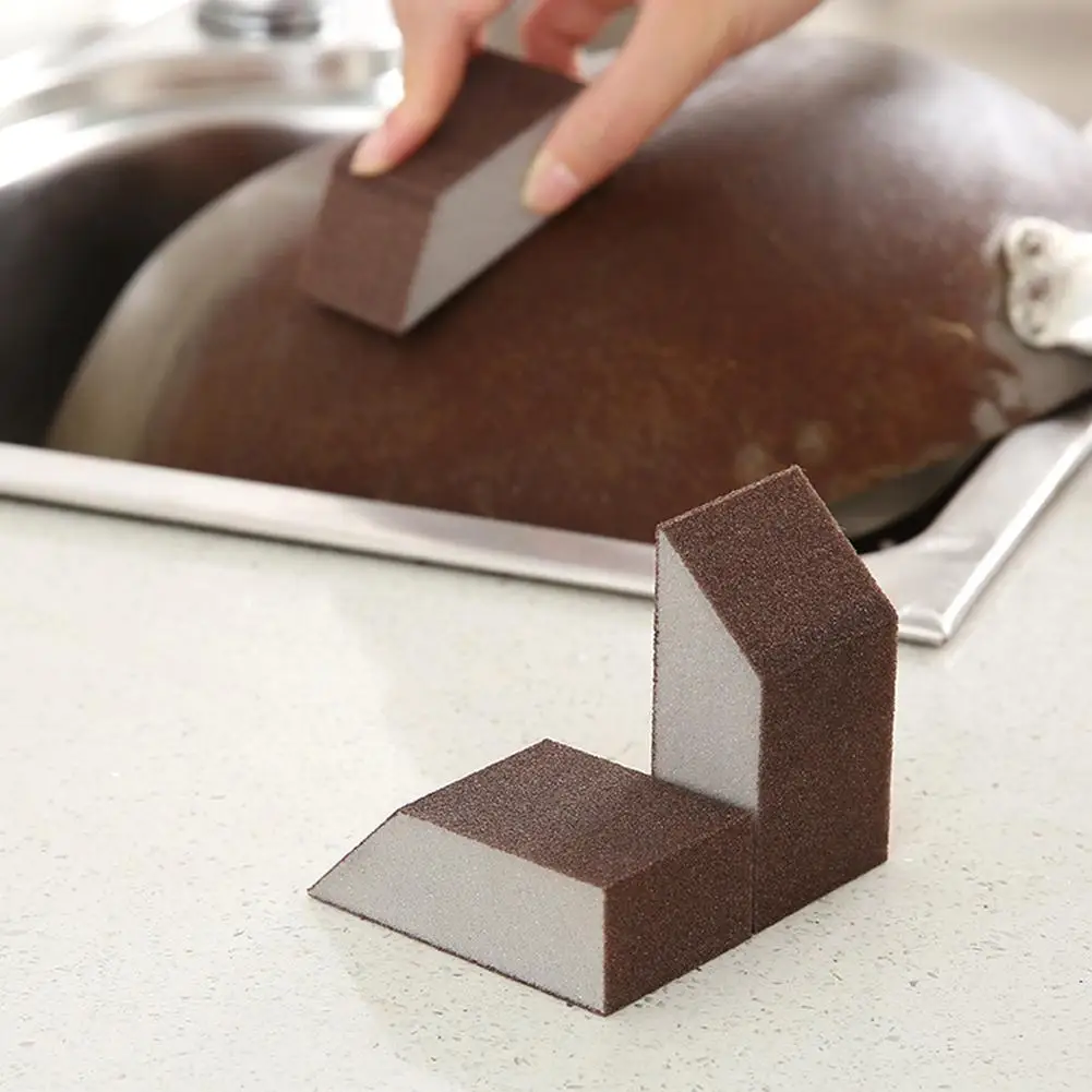 Спонж стиратель удаления ржавчины уборка наждачной губкой меламиновой Кухня