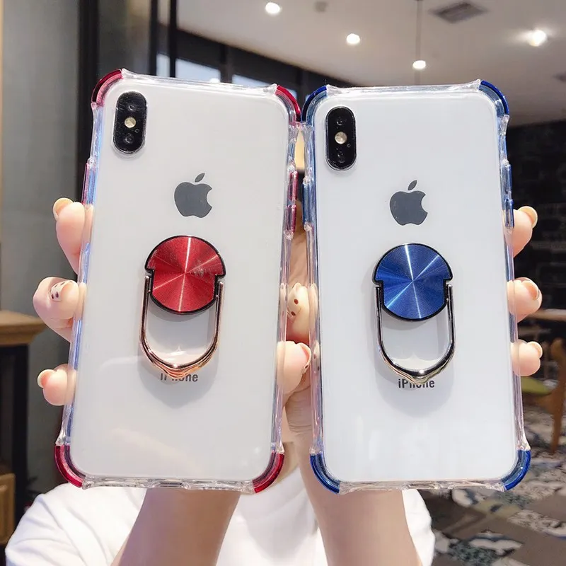 Чехол для iphone 11 Pro XS XR XSMax xonexr 7 8 10 магнитный Прозрачный мягкий силиконовый чехол 6 s