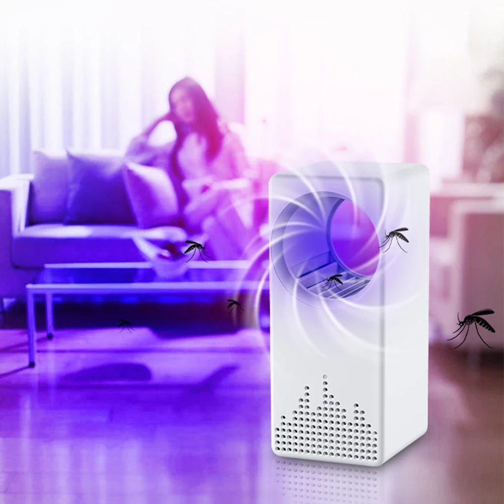 Светодиодная лампа для защиты от комаров УФ ночник светильник USB насекомые