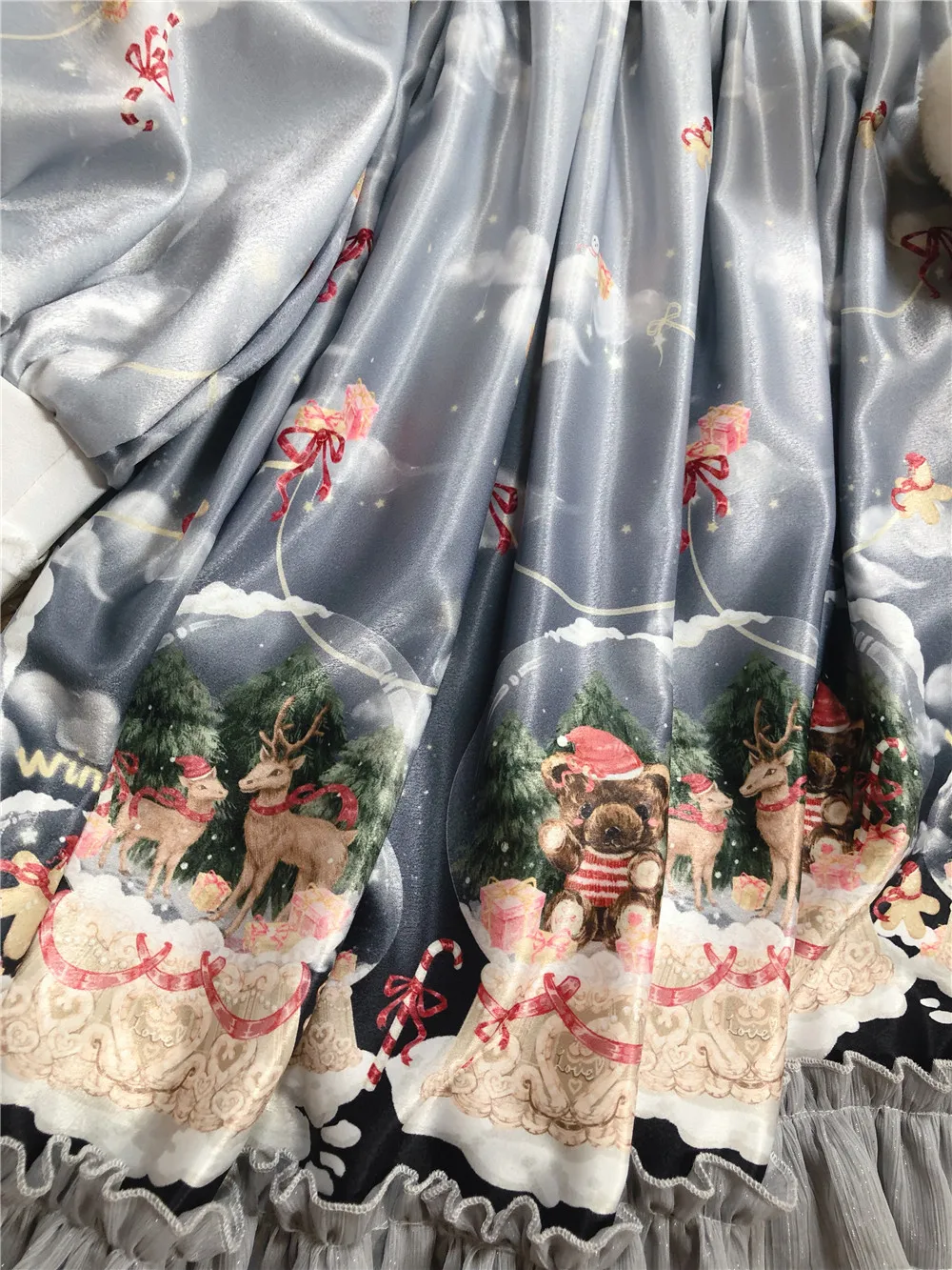 Женское платье в дворцовом стиле винтажное принцессы &quotЛолита&quot &quotСнежный