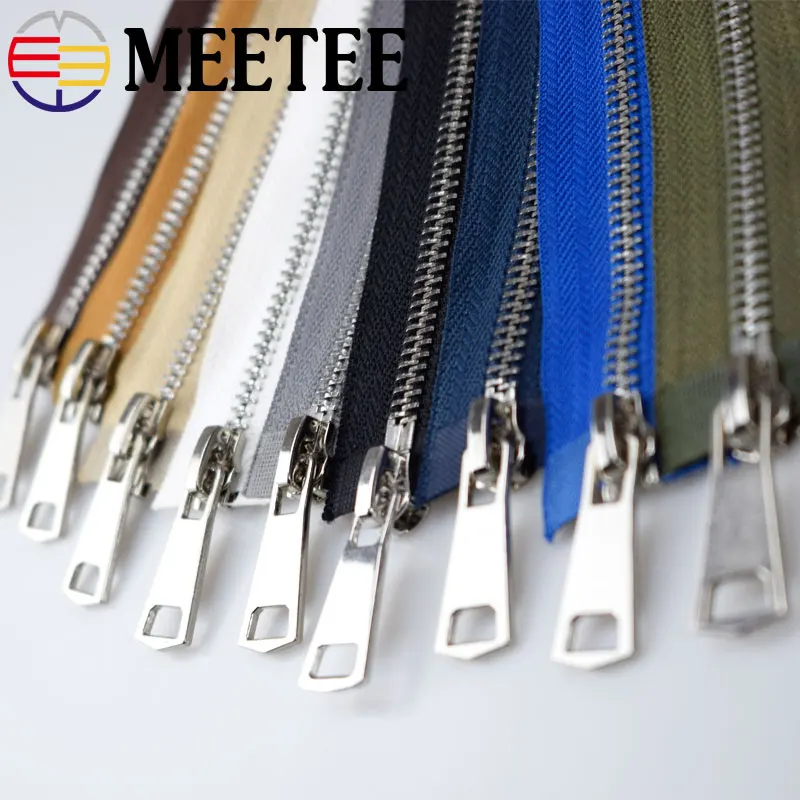 Meetee 5 # металлическая молния опнд длинная 120 см двойные слайдеры замок для шитья