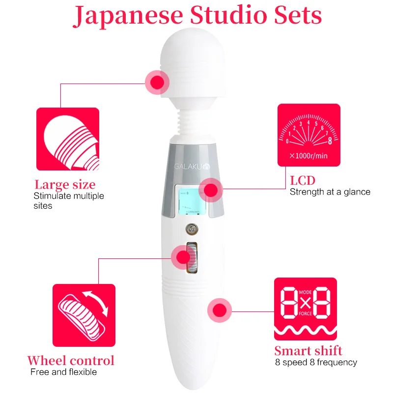 Мощный большой вибратор Omysky массажер для тела вагинальный Стимулятор точки G и