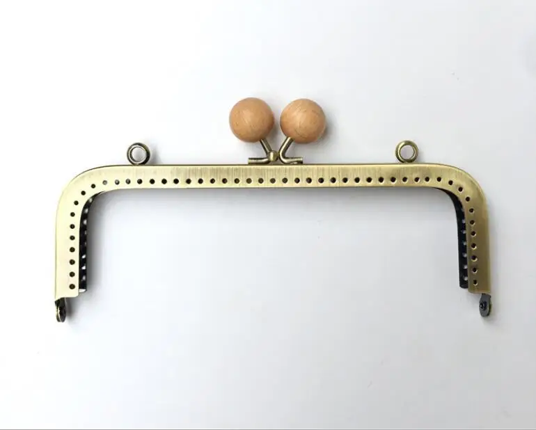 10pcs  18cm Metal Frames Lotus Flower Head Purse Frames Kiss Clasp Clutch Bags Part Diy Metal Clasps Coin Purse Frames