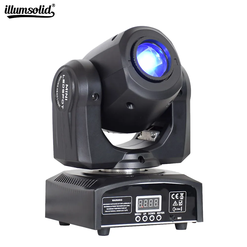Lyre Led Мини Dj Moving Head светильник Dmx 10 Вт диско Gobo луч вечерние s для сцены ing