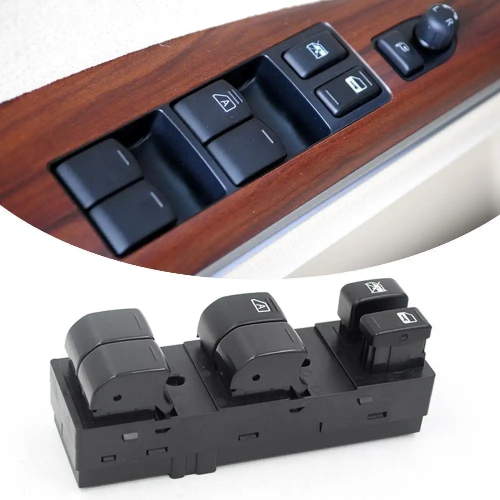 

50% Hot Sales! Lifter Switch Easy Installation Durable ABS Front Left Power Window Switch 25401-JG410 for Nissan X-Trail 2 T31 2