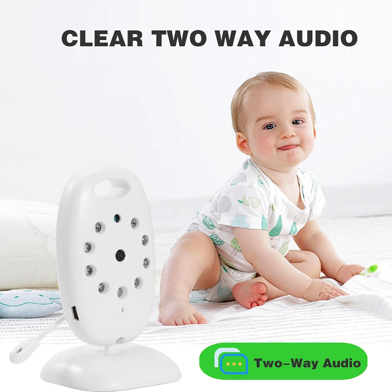 

Interactive home Wireless Baby Monitor Night Vision Security Camera V601 show Temperature 8 lullabies different languanges