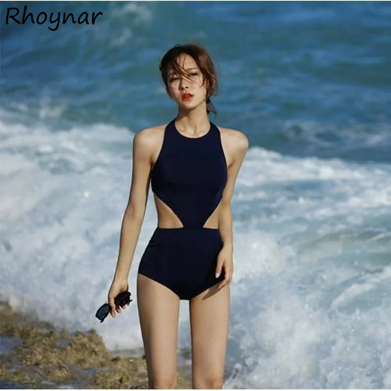 

Cover-ups Women Beach Travel Backless Sexy Swimwear Feminine Casual Trendy Slim Summer Bohebian Style Design Ulzzang Plain Solid