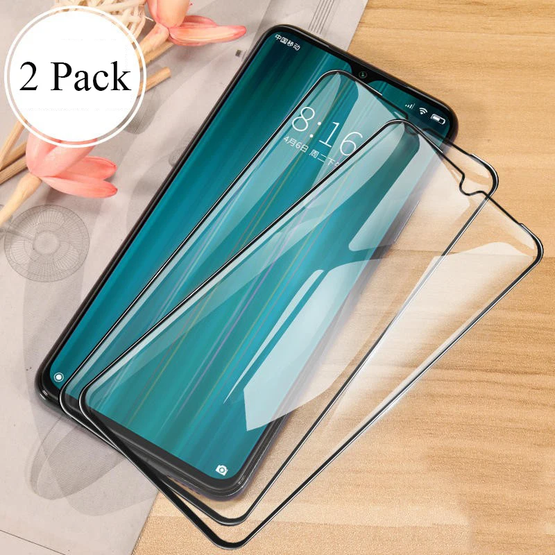 Для Xiaomi Redmi Note 8 Pro закаленное стекло переднее полное покрытие защита экрана