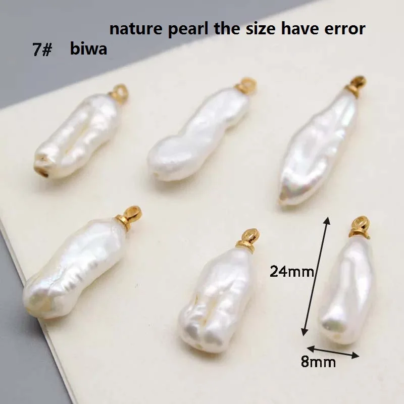bewa pearl 5 шт./лот натуральный пресноводный жемчуг в форме барокко, одна подвеска, звезда, квадрат, Круглый, сердце и т. Д., DIY жемчужные бусины - Цвет: bewa pearl