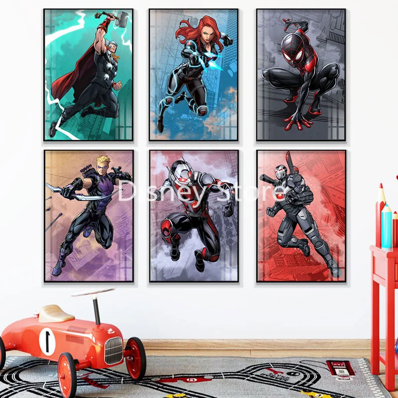 

5D алмазная живопись Marvel Мстители персонажи вышивка крестиком набор художественная мозаика детская ванная комната Домашний Декор подарок