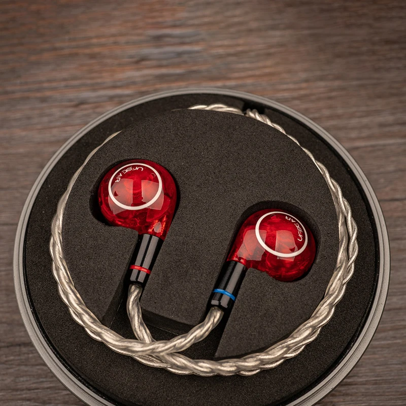 UFOEAR UFO 111 In Ear Monitor Dual Driver (1DD + 1BA) HiFi наушники IEM 0 78 мм 2 контактный съемный