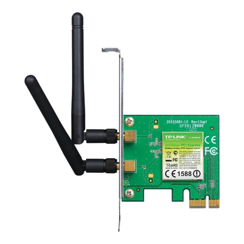 Wi Fi адаптер TP LINK TL WN881ND|Сетевые адаптеры c передачей данных по электросети| |